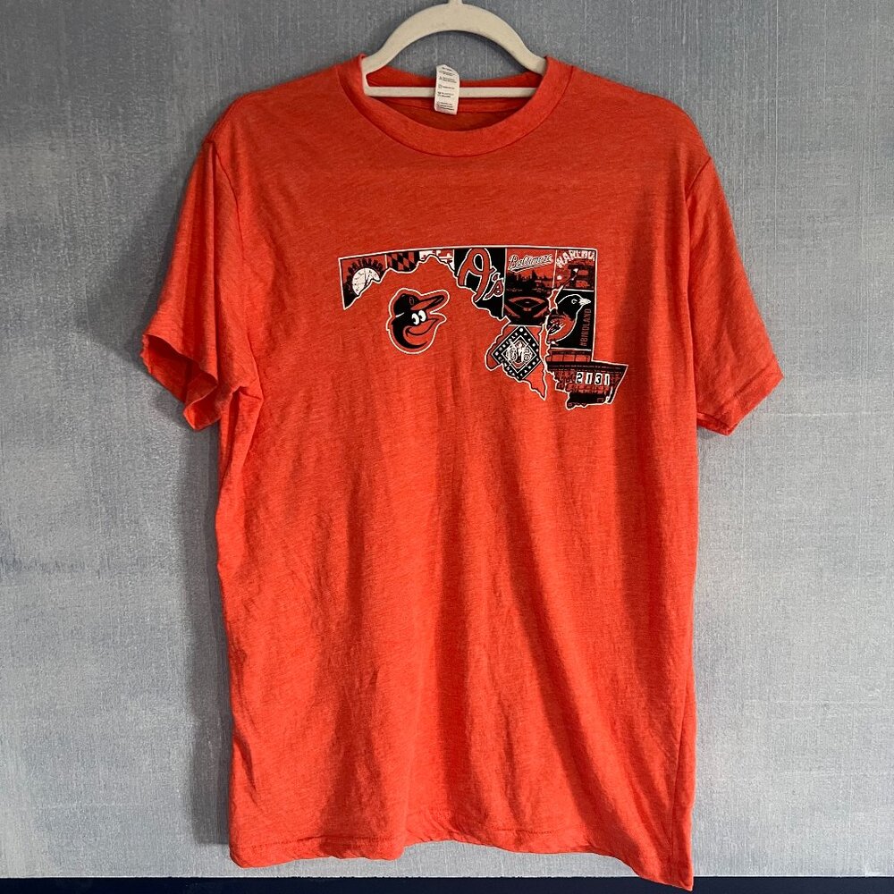 Baltimore Orioles ⚾️ Lightweight T-shirt  Tee Shirt🧡 Men's Medium M🖤